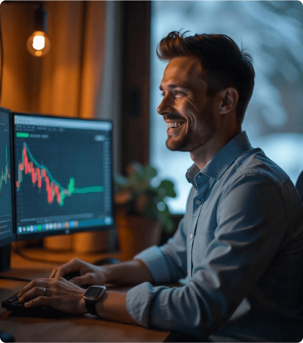 Happy trader